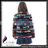 CX-G-A-51 Hot Sale Multi Color Genuine Mink Fur Coat for Winter thumbnail-5