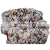 CX-D-48 Wholesale Custom Real Fox Fur Area Carpet Rug thumbnail-3