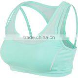 Fashionable Women's Training Mid-support Reflective Sports Bra thumbnail-5