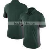 MGOO Factory Wholesale Sport Wear Gym Wear Polo T-Shirt Mens Dry Fit Polo Shirt Splicing With Two Colors thumbnail-2