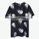High Quality Full Sublimation T Shirt With Statue Digital Print T Shirt for Unisex