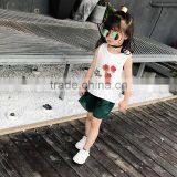 S17105A Children Clothes Baby Girls' Summer Vest thumbnail-5