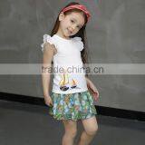 Weilin Products Black Stripe Dress For Little Girl thumbnail-1