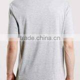 Blue Slim Foil Print T-Shirt thumbnail-2