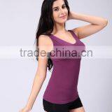 Polyamide and Spandex Women Yoga Camisole Women Vest thumbnail-1