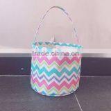 Monogrammed Polka Dot Easter Bucket thumbnail-3