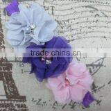 Boutique Cute Baby Girls Pearl Rhinestoned Centered Headband For Kids Hair Accessories thumbnail-5