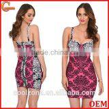 Classic Style Elegance Modern Fit Mini Dress Sexy Print Mini Dresses thumbnail-1
