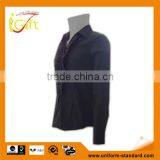 100% Cotton Design China Made Unique Design Dark Color Cafe Cotton Shirts thumbnail-1