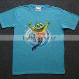 Custom Plain Color Short Sleeves T-shirt Tubes thumbnail-3