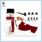 Build-Your-Own Snowman Kit, Christmas Snowman Kit, Snowman Costume, Making Snowman Costume thumbnail-1