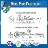 Made in Taiwan Chipboard Screw Particle Board Screw Gympsum Board Screw Pozi Drive Countersunk Head Six Lobe Recess Torx Drive thumbnail-3