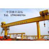 L Shape Single Girder Rail Mounted Gantry Crane 10 Ton thumbnail-2