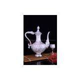 Silver Wine Set - Wine Set for Auspiciousness thumbnail-2