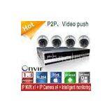 Onvif 4CH 720P 4pcs Mini Wired IP Dome Camera System NVR Kit Support Motion Detection thumbnail-1