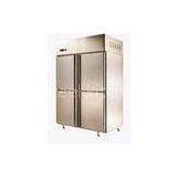 Stainless Steel Commercial Upright Refrigerator 900L With Four Doors