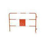 Powder Coated / Galvanized Crowd Control Steel Barrier for Traffic Road thumbnail-1
