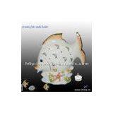 Fish,Ceramic Fish,Ceramic Fish Candle Holder,Porcelain Fish Candle Holder,Tealight Candle Holder,Craft Candle Holder thumbnail-1