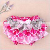 Ruffle Lace Baby Bloomers Diaper Cover Newborn Tutu Ruffled Panties Baby Girls,Leopard Infant Baby Short