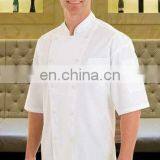Custom Short Sleeve Catering Uniforms Chef Shirt/Wholesale Chef Uniform in China thumbnail-1