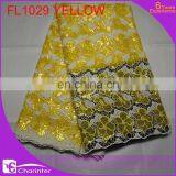 Free Shipping African Cord Lace Guipure Lace Fabric thumbnail-3