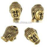 2016 Trending Product Wholesale Antique Gold 13mm Tall Buddha Beads