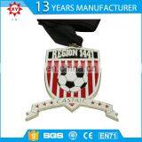 Top Sale Custom Hign Quality Football Gold Award Medals With Ribbons thumbnail-3