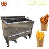 Best 2 Tanks French Fries Frying Machine/Hot Sale Double Basket French Fries Fryer Machine/French Fries Frying Machine thumbnail-5