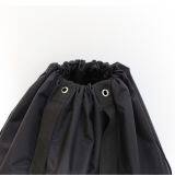 Large Capacity Laundry Backpack Bag Over the Door Hanging Laundry Hamper With Stainless-Steel Hooks 2 in 1 Laundry Bag for School Dormitory, Camping,Laundry Room, Outdoor Travel, Black thumbnail-3