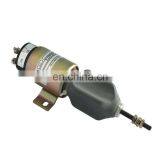 Diesel Engine Flameout Solenoid 1751ES-24E7U1B1S5 24V for Cat Excavator