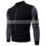 Custom Oversized Chevron Cardigan Knitted For Men Fashion Stand Collar Jacket thumbnail-2