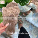 2021 New Woman Slippers Summer Shoes For Women New Fashion Diamond Decoration Mid Heel Women Shoes Basic Plus Size thumbnail-2