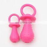 Nontoxic Mini-nipple Small Bell Inside Pet Molar Bite Tpr Dog Toy thumbnail-4