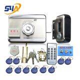 Electric Rim Lock Use Keychain and Key Open Door thumbnail-1
