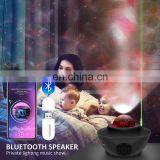 Горячие продажи. Двойной лазерный светильник-галактикальный проектор с двумя лазерными отверстиями, обладающий трехфункциональностью, оснащенный пультом дистанционного управления и динамиком для домашних вечеринок thumbnail-5