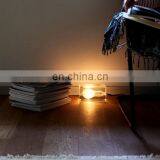 Современные гостиничные настольные лампы для спальни с стеклянными козырьками. LED настольная лампа в стиле 