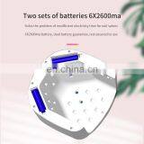 Asianail Polish Mini Rechargeable Table 72w Cordless Smart 36w Uv Led Lamp Nail Dryer thumbnail-6