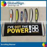 PET Flex Handheld Banner Design