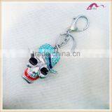 Fashion Crystal Skull Mask Keychain Ring Wholesale thumbnail-1