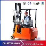 ectric reach forklift truck/three wheel drive forklifts