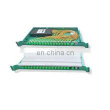 PLC Optical Splitter Tray Assembly Type Single Mode SC LC FC ST UPC APC Fiber Optic PLC Splitter Tray Assembly thumbnail-2