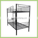 2 Person 2x 3FT Single Size Black Silver Metal Bunk Bed Frame thumbnail-1