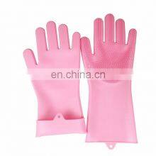 Thick Heat-Resistent Wholesale Reusable Magic Oven Mitts Silicone Dish Wash Glove thumbnail-2