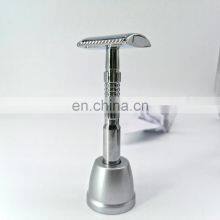 Zinc Alloy Material Men Stainless Steel Double Edge Stainless Steel Safety Razor thumbnail-2