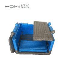 Portable Foldable Black EPP Foam Flip Box Car Storage Outdoor Picnic Expanded Polypropylene Packaging Box With Texturing Surface thumbnail-3