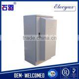 SK-65125 21U Metal Sheet Outdoor Electrical Communication Cabinet With Fan