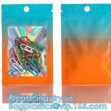 Toy Mylar Pack Bags, Pacifier Package, Flat Bottom, Euro Hanging Hole, Toy Pouch, Stand up Zipper thumbnail-4