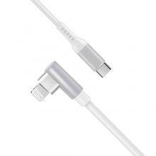 USB-C to Lightning Cable Right Angle 90 Degree Power Delivery Fast Charging Cable for IPhone SE 11 Pro Max X XS XR XS Max thumbnail-2