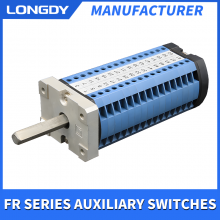 Auxiliary Switch Circuit Breaker Rail Transportation High Voltage Switch Pure Silver Contact PA66 Shell thumbnail-2