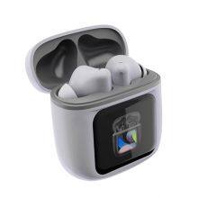 New TWS Wireless Earphone Bt V5.3 Touch LCD Screen Headphone Earbuds Gaming Headset ANC+ENC Noise Reduction Earphone thumbnail-3